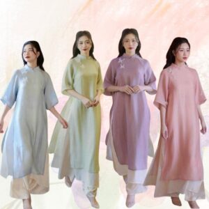 Mẫu áo dài cách tân đẹp nhất 2025 từ Arden